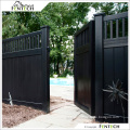High Quality White Black Vinyl Privacy Fence Factory